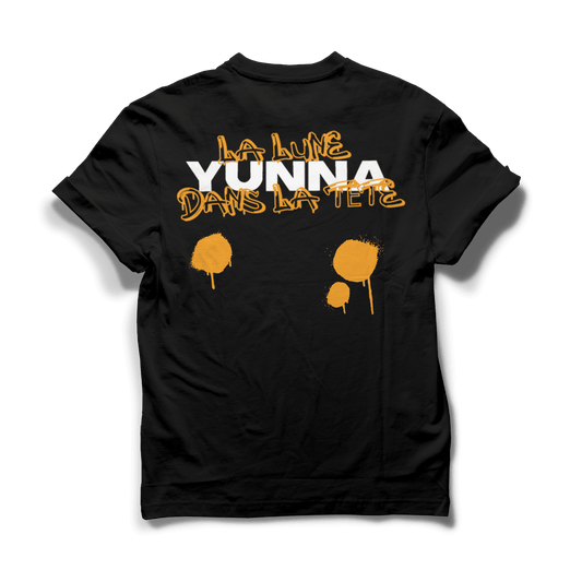 T-shirt Noir Unisexe - Graffiti - Yunna France